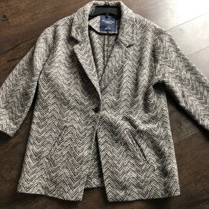 American Eagle tweed blazer.